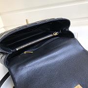 Chanel Coco Handle Gold Caviar Black 28 cm - 5