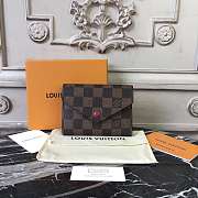 Louis Vuitton Victorine Wallet Damier Ebene N61700  - 1
