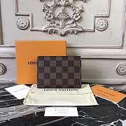 Louis Vuitton Victorine Wallet Damier Ebene N61700  - 2