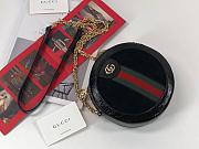 Gucci Ophidia mini round shoulder bag 550618 Black - 4