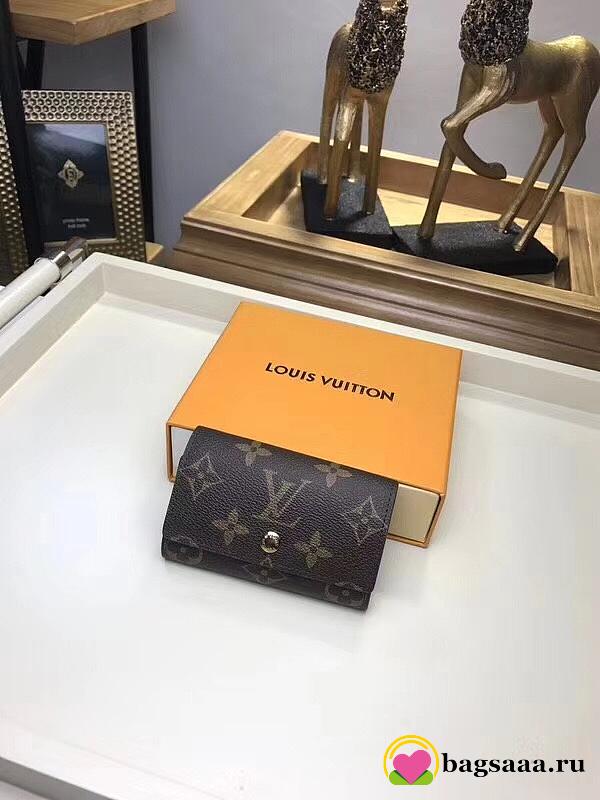 Louis Vuitton Monogram Canvas 6 Key Holder - 1