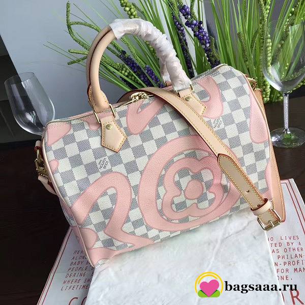 Louis Vuitton Damier Azur Speedy 30cm bag N41053  - 1