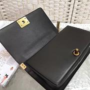 Chanel Leboy Lambskin Black 25cm Gold hardware - 5