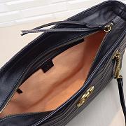 Gucci GG Marmont matelassé medium tote Black 524578 - 4