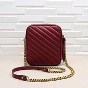 Gucci GG Marmont mini shoulder bag Red 550155 - 3