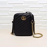 Gucci GG Marmont mini shoulder bag Black 550155 - 1