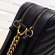 Gucci GG Marmont mini shoulder bag Black 550155 - 5