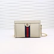 GUCCI Ophidia small shoulder bag White 503877 - 1