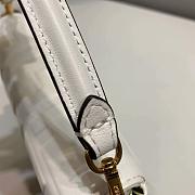 Fendi Mini Baguette White 18cm - 3