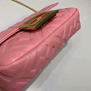 Fendi Mini Baguette Pink 18cm - 2