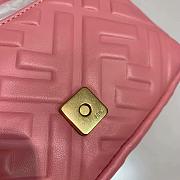 Fendi Mini Baguette Pink 18cm - 5