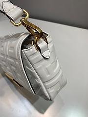 Fendi Medium Baguette White 26cm - 6