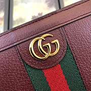 Gucci Ophidia GG zip around wallet 523154 Red - 6