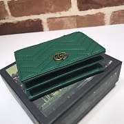 GUCCI Wallet Green 466492 Bagsaa - 3