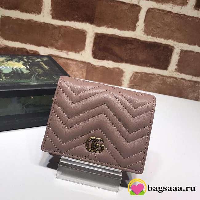 GUCCI Wallet Pink 466492  - 1