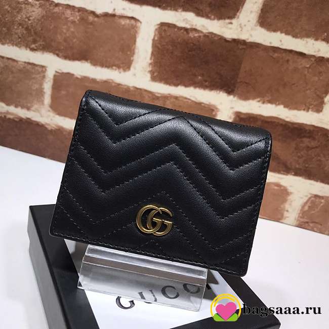 GUCCI Wallet Black 466492 - 1