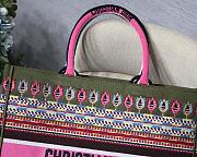 Dior Multicolor Canvas Book Tote - 5