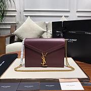 YSL CASSANDRA Calfskin Leather Bag - 1