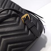 GUCCI GG Marmont quilted leather backpack 476671 Black - 3