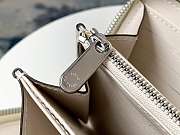 LV Zippy Wallet M58429 Mahina Leather White - 6