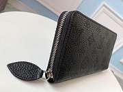 LV Zippy Wallet M58429 Mahina Leather Black - 4