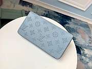 LV Zippy Wallet M58429 Mahina Leather Blue - 4