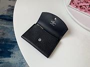 Louis Vuitton Mashona Leather ANAÉ COIN PURSE Black - 3