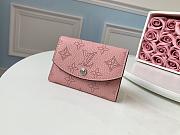 Louis Vuitton Mashona Leather ANAÉ COIN PURSE Pink - 1