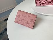 Louis Vuitton Mashona Leather ANAÉ COIN PURSE Pink - 4