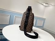 LV Monogram Damier Graphite Canvas Mens Shoulder Bag M41718 - 3