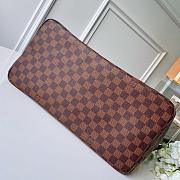 Louis Vuitton Neverfull Damier Ebene GM N41357 Red - 3