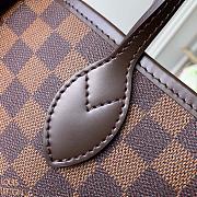 Louis Vuitton Neverfull Damier Ebene GM N41357 Red - 5