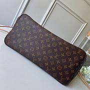 Louis Vuitton Neverfull shopping bag M41177 Monogram with red - 4