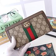 Gucci Ophidia GG Zip Around Wallet 523154 - 1
