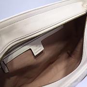 Gucci GG Marmont Matelassé Medium Tote White 524578 - 3