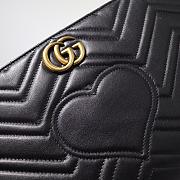 Gucci Women GG Marmont matelassé clutch Black 448450 - 6