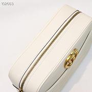 Gucci Marmont Medium Shoulder Bag White 443499 - 6