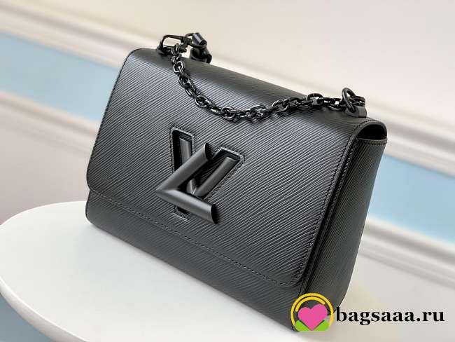 Louis Vuitton Twist MM M53597 Black - 1