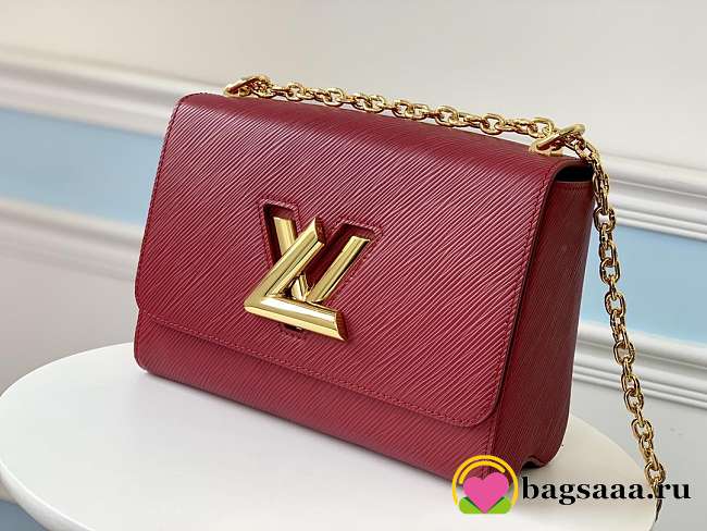 Louis Vuitton Twist MM M25229 Red Size 23 x 17 x 9.5 cm - 1