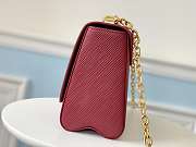 Louis Vuitton Twist MM M25229 Red Size 23 x 17 x 9.5 cm - 3