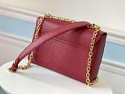 Louis Vuitton Twist MM M25229 Red Size 23 x 17 x 9.5 cm - 2