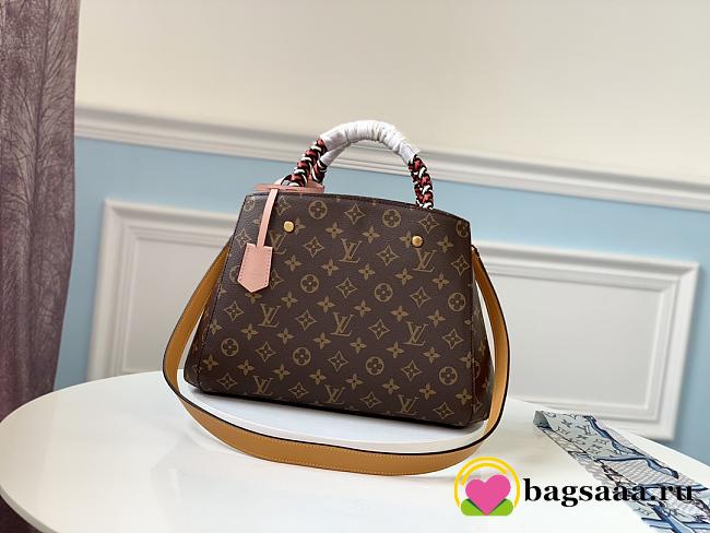 LV M44672 Montaigne MM Monogram 33cm - 1