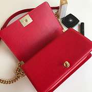 Chanel Leboy Caviar 25cm Red gold haraware - 3