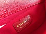 Chanel Leboy Caviar 25cm Red gold haraware - 5