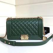 Chanel Leboy Caviar 25cm Green - 1