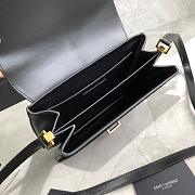 YSL MONOGRAM ALL OVER 568604 Black - 5