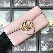 GG Marmont continental wallet 400586 Pink - 1