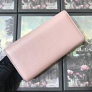 GG Marmont continental wallet 400586 Pink - 5