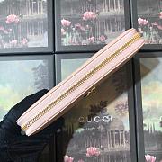 Gucci Leather zip around wallet Pink - 2