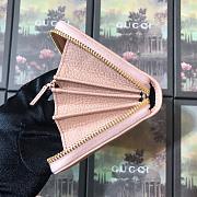 Gucci Leather zip around wallet Pink - 3